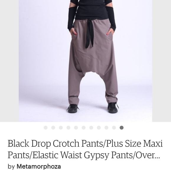 Metamorpoza handmade harem pant - Picture 2 of 4